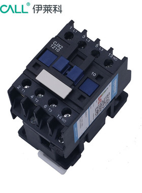 伊莱科交流接触器CJX2系列380V220V线圈电压银触点09101210CJX2-1