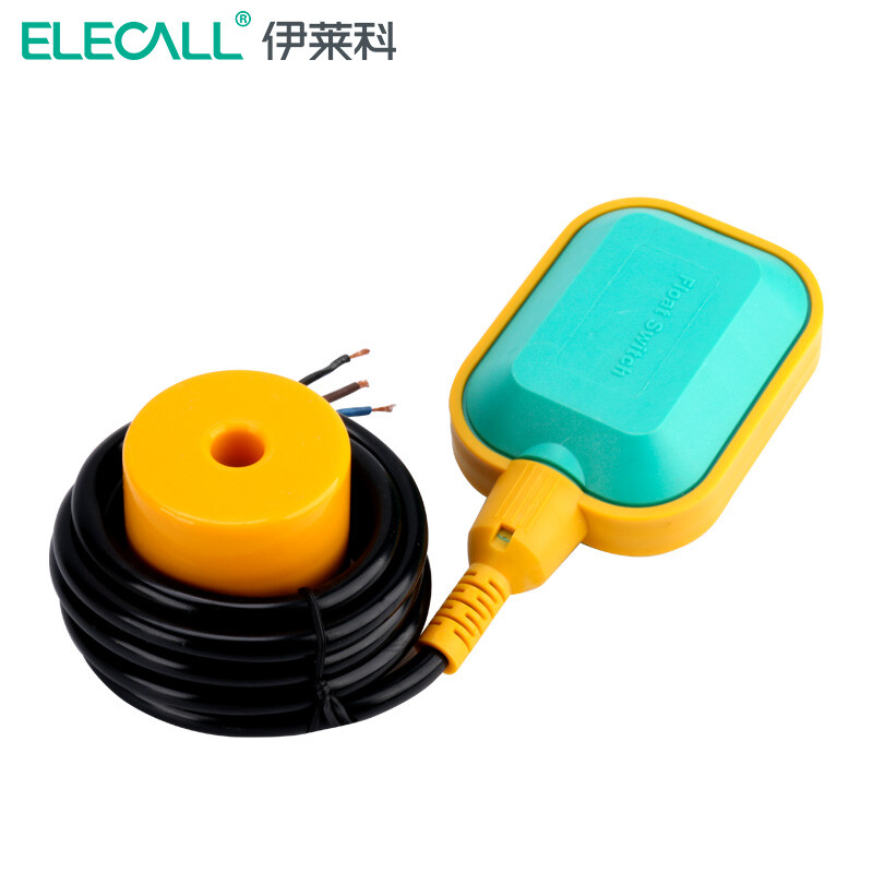 伊莱科水泵浮球开关水位控制器液位计水塔塑料浮球阀自动开关EM15