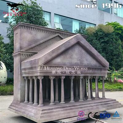 厂家定制玻璃钢微缩景观模型世界各地著名景观建筑物模型来图定制