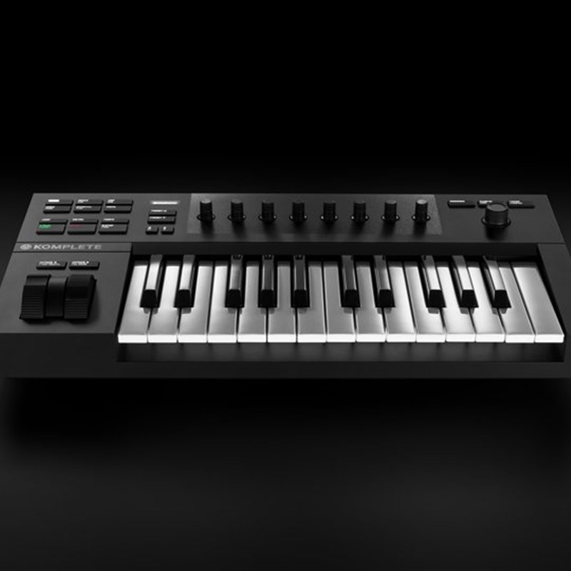 NI KOMPLETE KONTROL yA25/A49/A61半配重MIDI键盘控制器