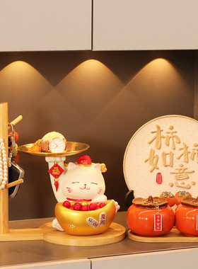 新款摆件乔迁之喜梯子新居客厅布