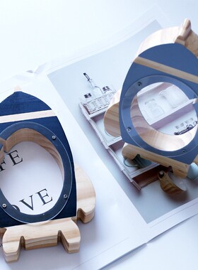 ins装饰北欧工艺品跨境爆款家居亚克力火箭镂空存钱罐儿童礼物摆