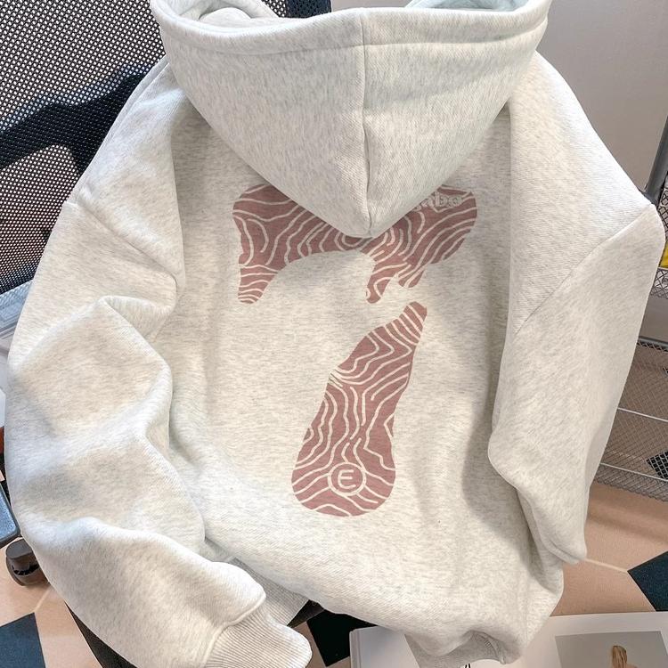 美式奶百搭外套fufuoversize宽松