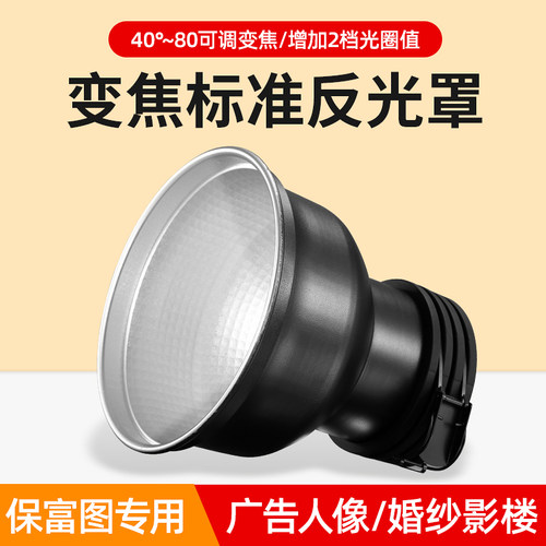 保富图标准反光罩配蜂巢网