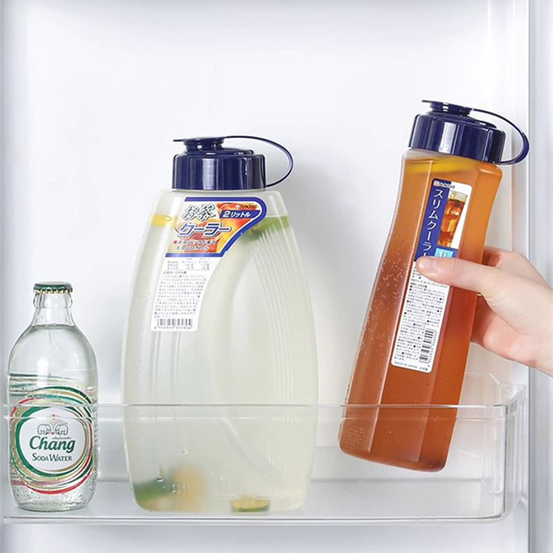 日本冰箱冷水壶家用耐高温凉水壶大容量水果茶冷泡瓶饮料扎壶凉水