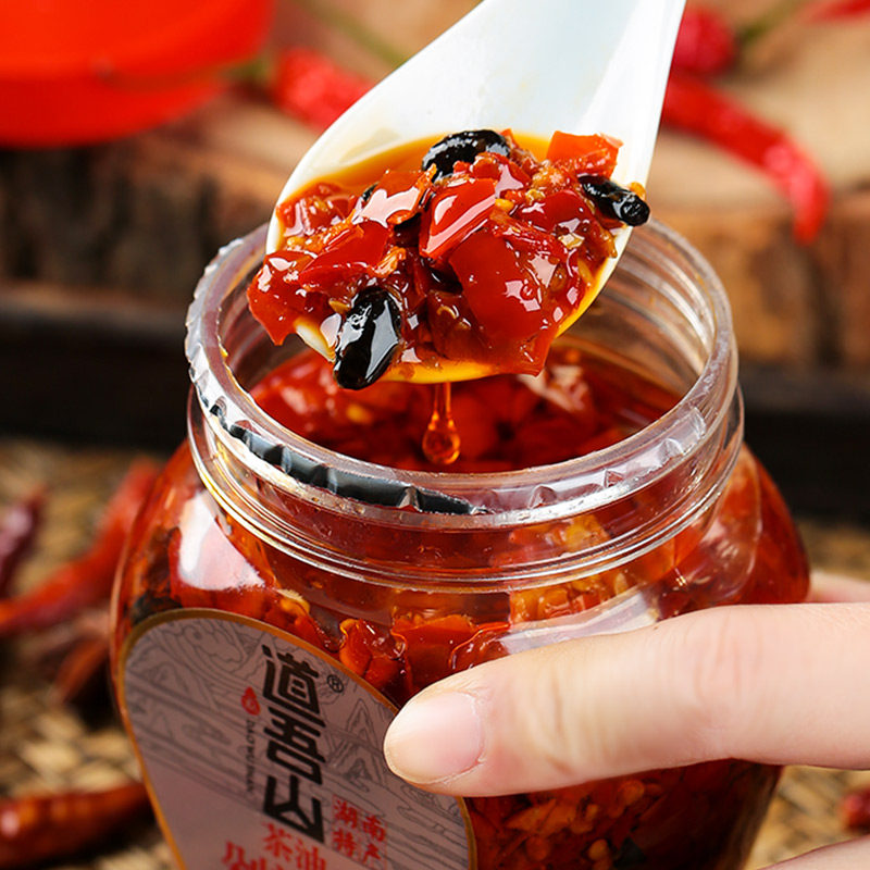 下饭神器】蒜蓉辣椒酱外婆菜湖南正宗下饭菜剁椒酱辣酱茶油剁辣椒,粮油调味/速食/干货/烘焙,辣椒酱,淘宝优惠券,粉丝福利购,淘宝优惠卷