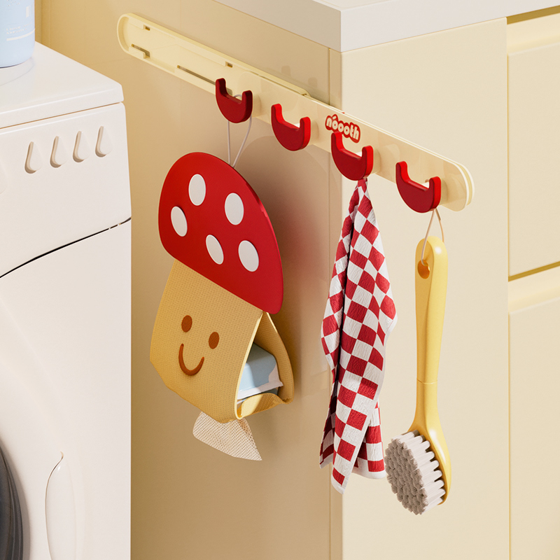 可伸缩缝隙双头排钩挂钩强力粘钩免打孔厨房门后用粘胶挂衣钩收纳