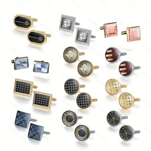 Men's cufflinks, formal wear sleeve studs, men's sleeves