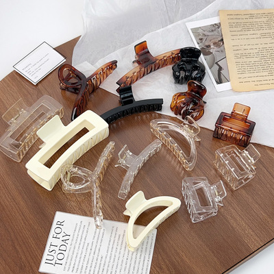 PC material Korean arc-shaped semi-circular transparent grip