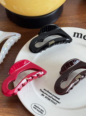 Korean version of the hairpin wild acetate  clip shark clip