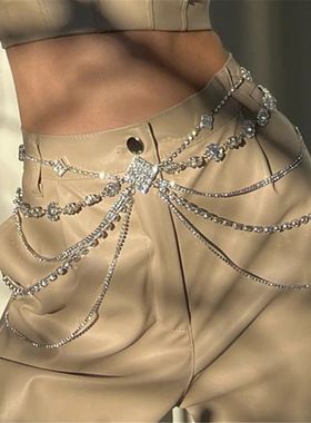 welry Belly Chains Waist Link Necklace for Women Accessories