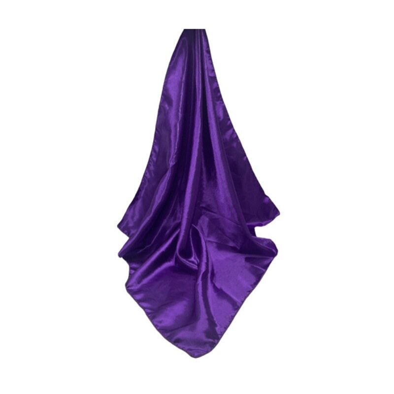 Simulated silk satin shawl curling iron, headband, headband