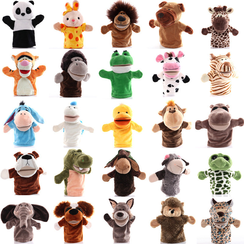 puppets animal plush doll hand toys for kids children gifts