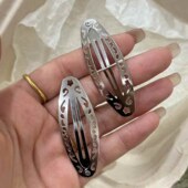 Hollowed Korean Hairclips Metal Vintage Hairpin Punk Side