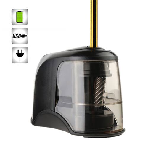 Electric Pencil Sharpener Best Heavy Duty Helical Steel Bla