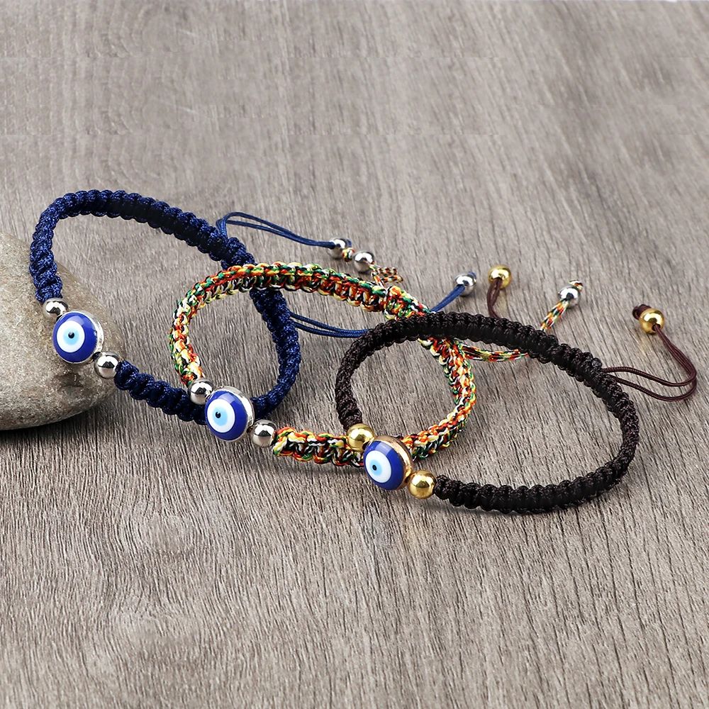 d Braided String Bracelet Adjustable Bangles Friends Jewelry