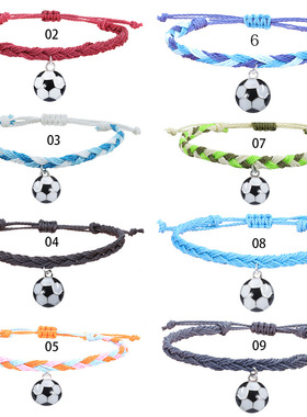 Football Couple Bracelet Men's and Women's Hand Rope