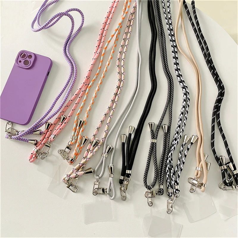 s Stylish Long Phone Rope Pendant For iPhone Pro Nylon Strap 节庆用品/礼品 手机链 原图主图