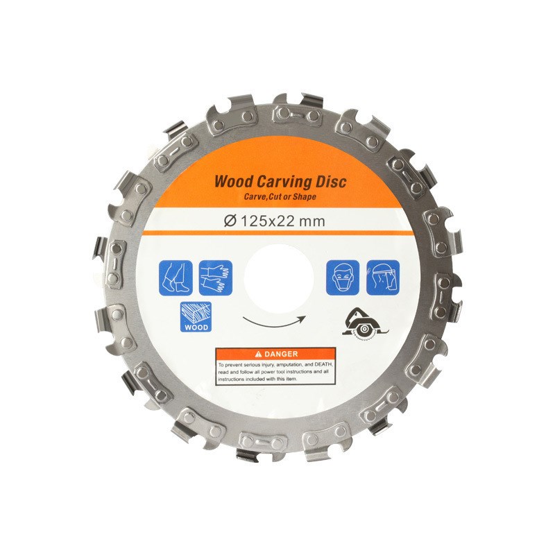 角磨机链条c锯片电链锯木工切割片4寸雕刻通用多功能100型圆盘锯