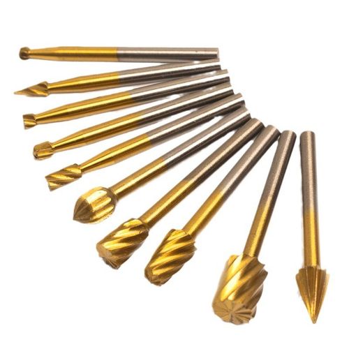 硬质合金旋转锉木工手工作DIY根雕套装电磨打X磨头雕刻铣刀