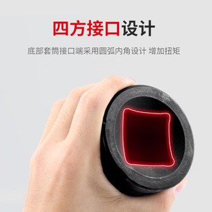 五金工具1 2风炮套筒1.5寸风动套筒头子汽修机修手动工具