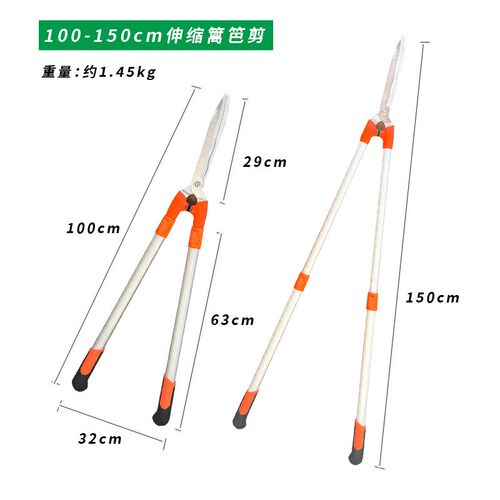 高枝草坪剪篱笆剪园林修枝剪花剪果树剪枝绿篱剪园艺专用大剪刀