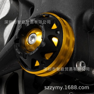 NINE 18年 街车 前轮防摔球前轴车身保护球 拿铁 保马 R9T