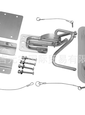 船用五金 吊艇器 套组 SS304 白色