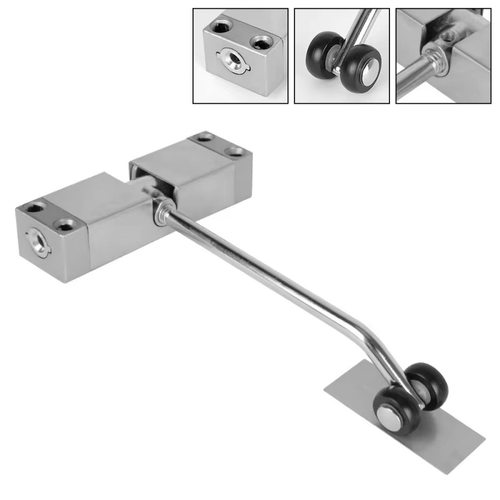 家用闭门器静音回位门弹簧简易闭合器轻型随手自动关门免打孔