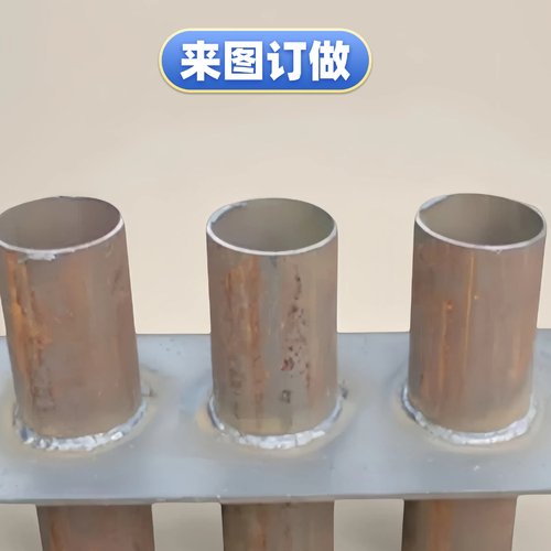 钢制穿墙预埋管给排水人防密闭镀锌肋镀锌防腐连排止水电气钢套管