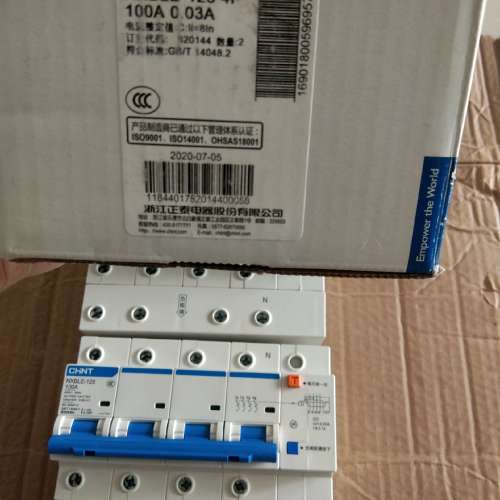 适用漏电开关NXBLE-125 100A，数议价
