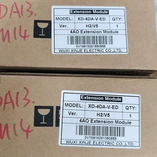适用4AO扩展模块，型号XD-4DA-V-ED，版本H2议价