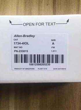 适用1734-4IOL PLC模块质保一年P议价