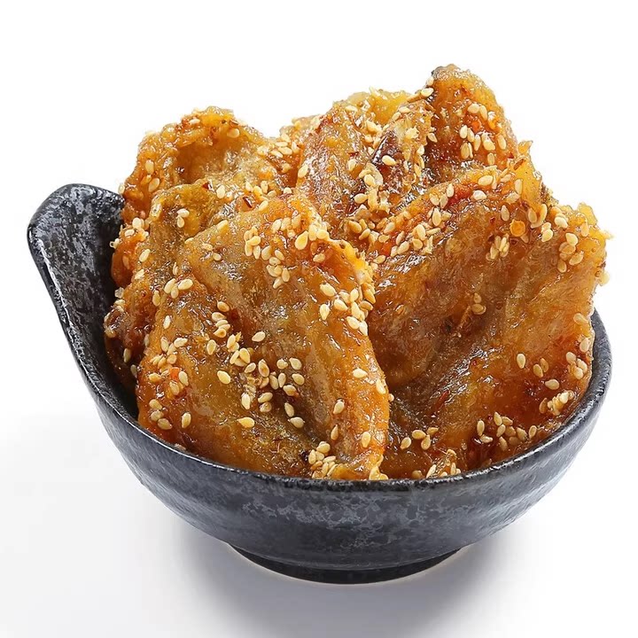 【蜜汁黄花鱼片】即食香酥芝麻烤小黄花鱼干小鱼仔干鱼片包邮