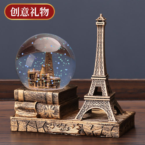 复古巴黎埃菲尔铁塔摆件