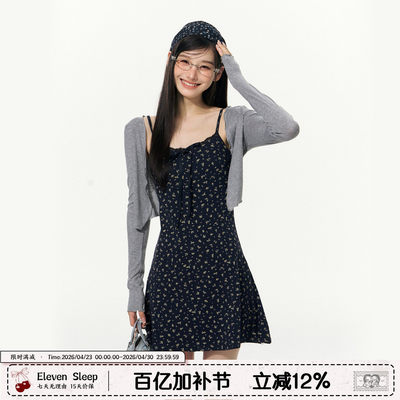 ELEVENSP夏季吊带碎花洋