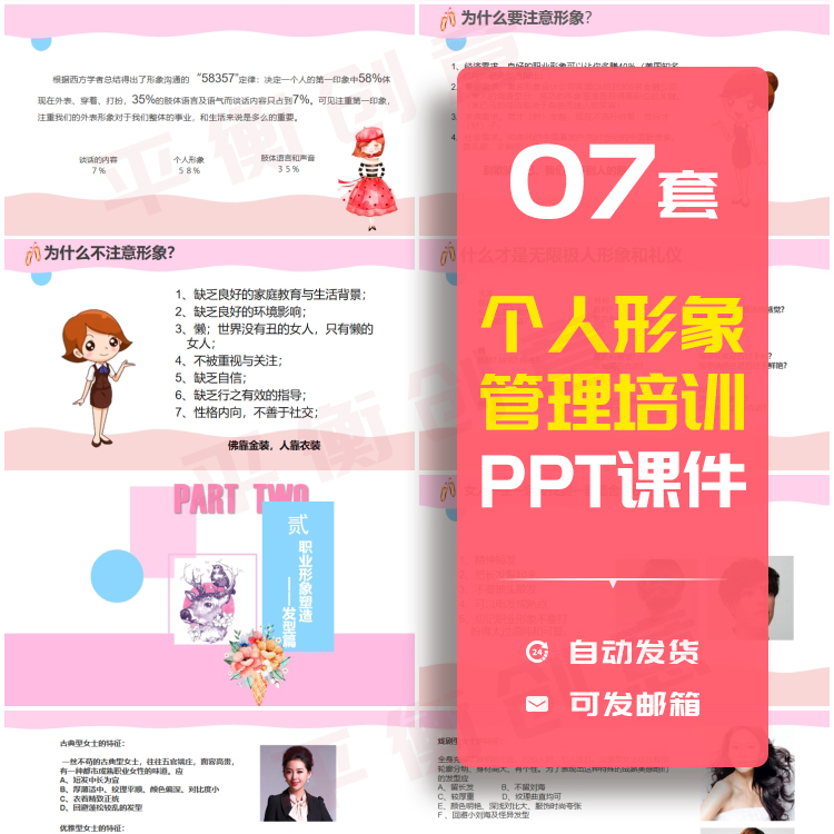 个人形象管理培训PPT成品课件形象礼仪塑造良好个人形象重要性ppt