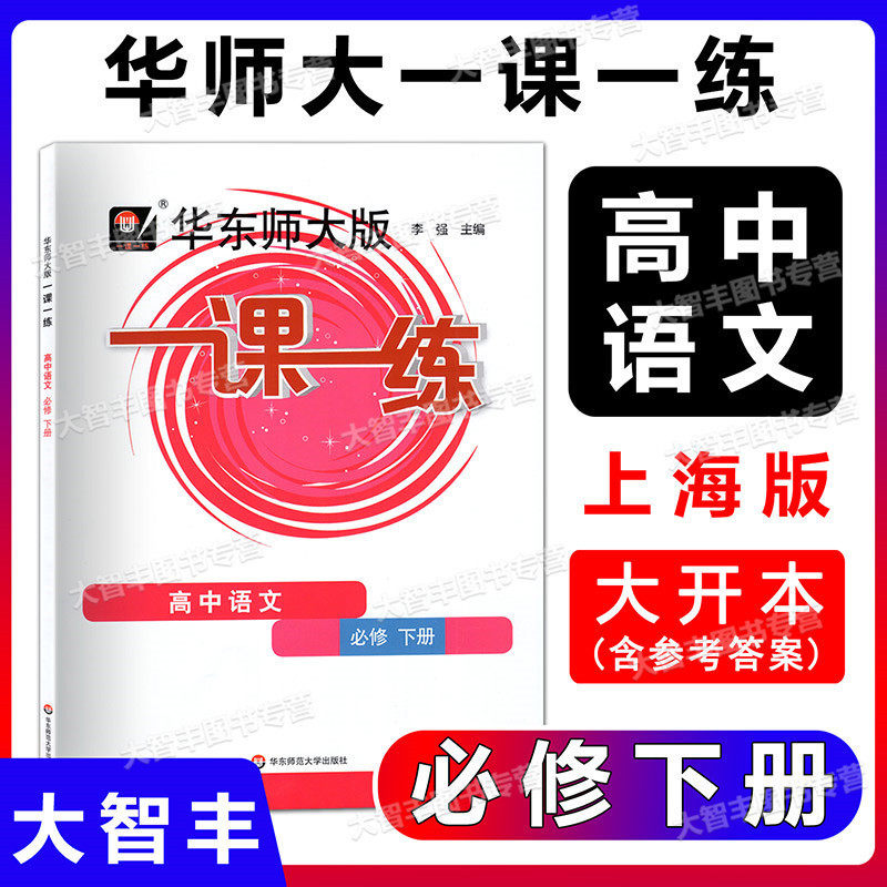 东师大版一课一练 高中语文 必修下册 高一下册/高1第二学期