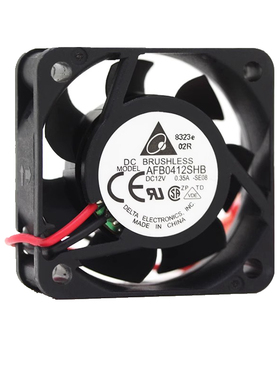 台达delta AFB0412SHB 4015 4CM/厘米0.35A 大风量交换机散热风扇