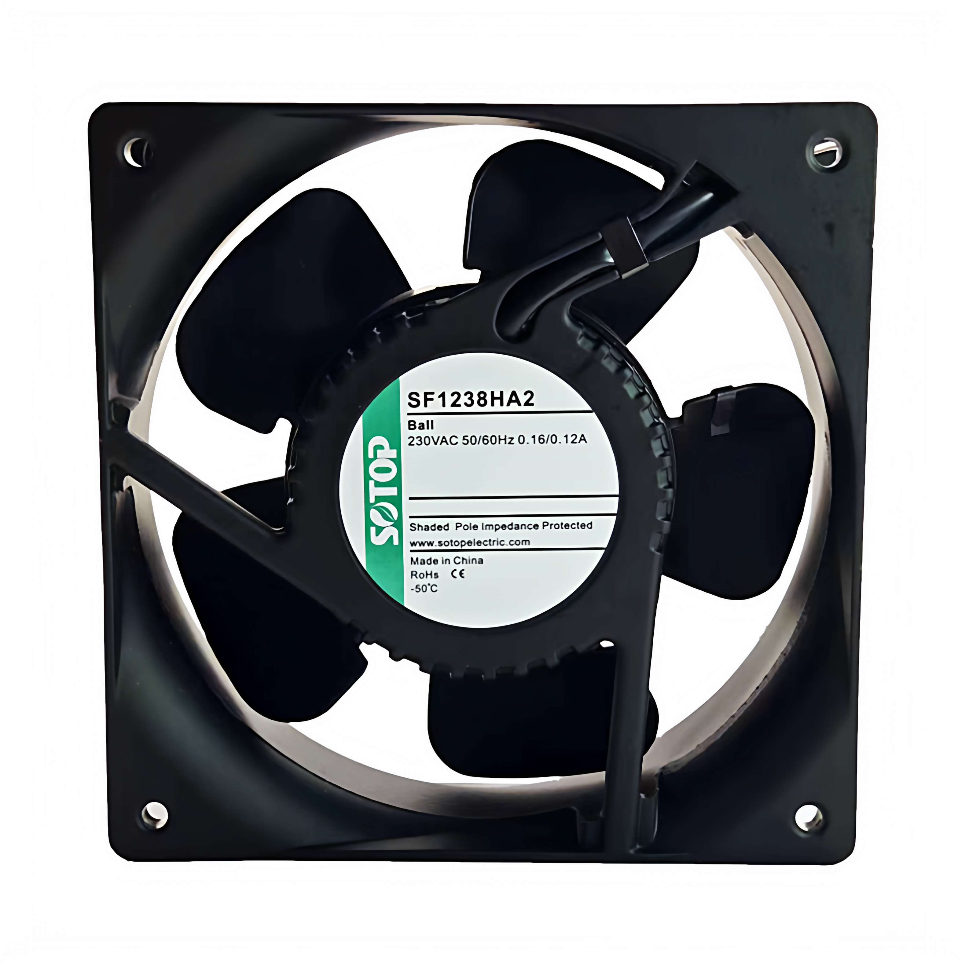 SF1238HA2全金属高温4寸散热风扇