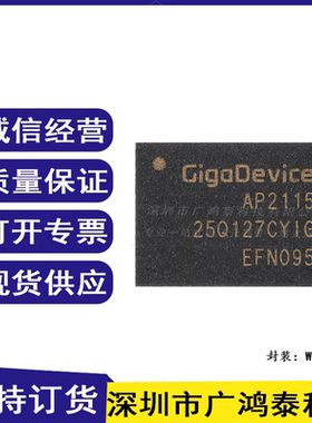 GD25Q127CYIG WSON-8 128M-bit 3.3V串行闪存芯片