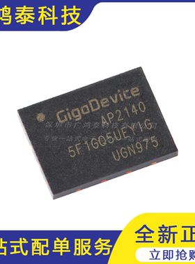 GD5F1GQ5UEYIGR WSON-8 1Gb SLC NAND闪存芯片
