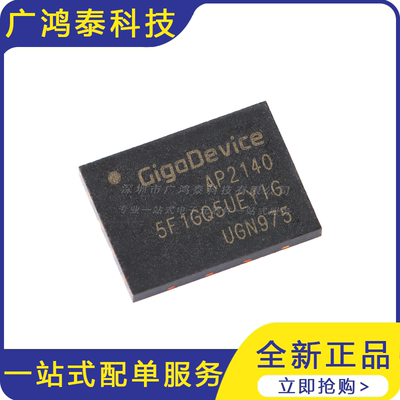 GD5F1GQ5UEYIGR WSON-8 1Gb SLC NAND闪存芯片