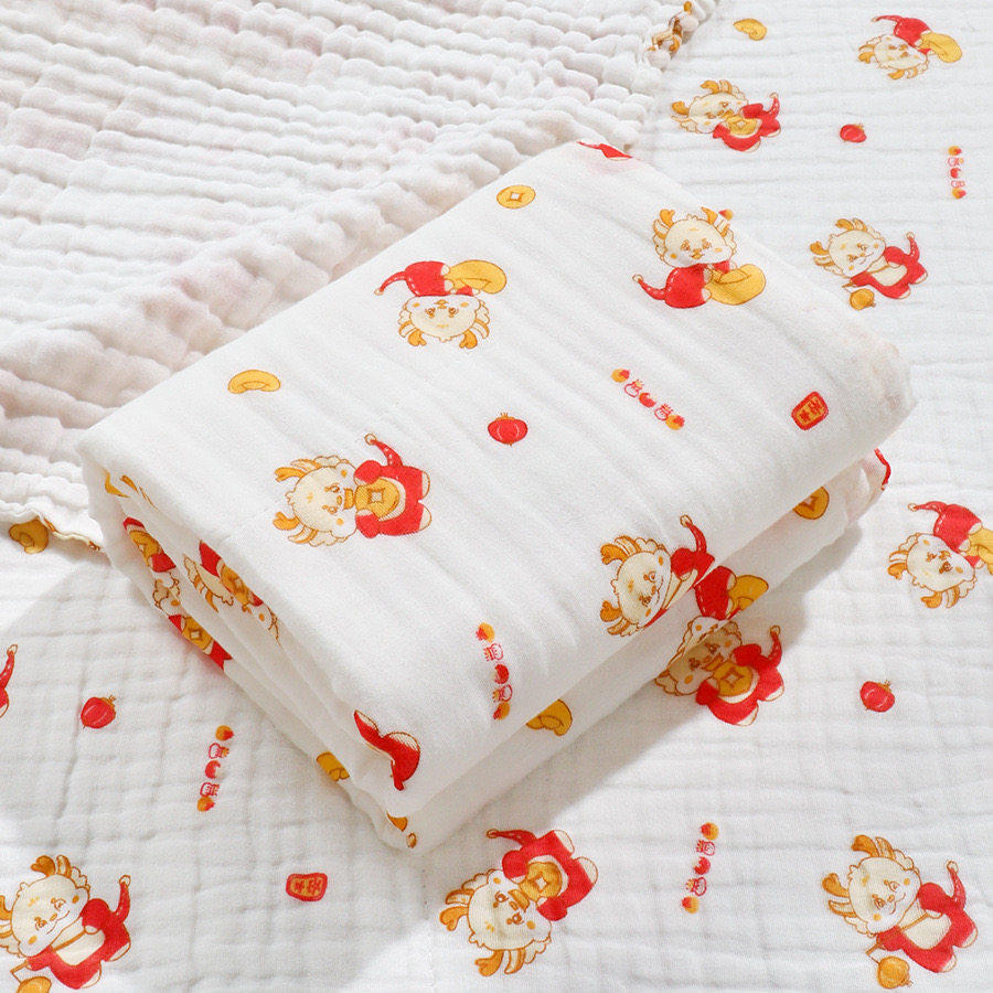 婴儿纱布浴巾大童初生宝宝全棉超柔软吸水纯棉宝宝洗澡专用毛巾,婴童用品,婴童抱被/抱毯,淘宝优惠券,粉丝福利购,淘宝优惠卷