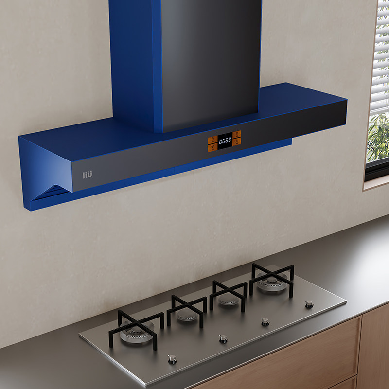 六点半Y5超长1.2米变频加长款大吸力抽油烟机套装易清洗防油涂层