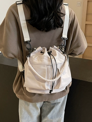 Нейлоновая сумка через плечо на ремне, рюкзак для путешествий, сумка на одно плечо, надевается на плечо