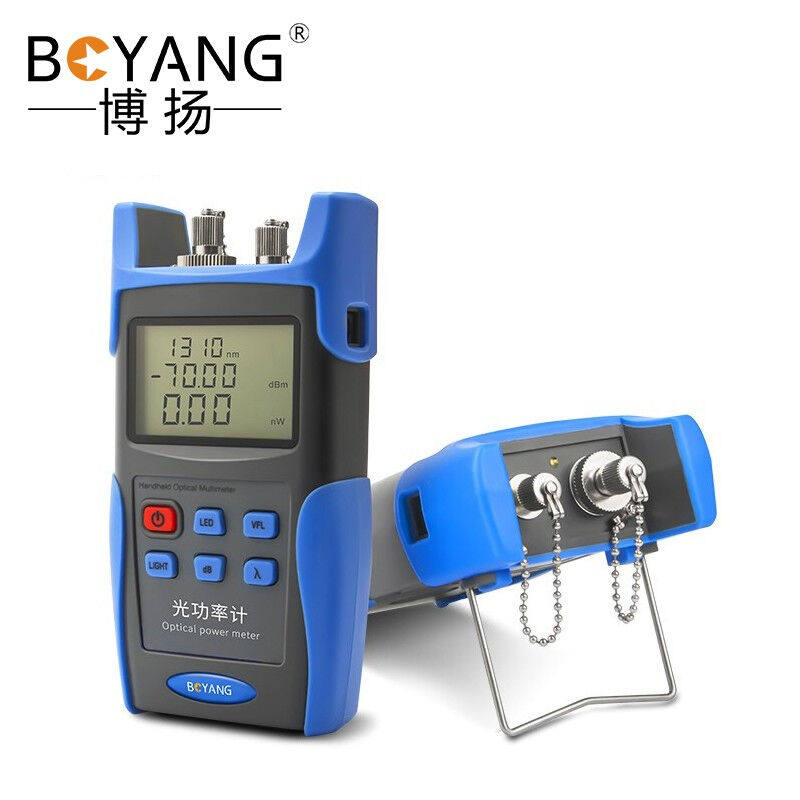 博扬光功率计光纤收发器测试仪光衰减测试器光纤测试仪光功率红光
