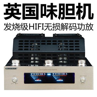 大功率发烧hifi家用蓝牙无损解码 胆机功放机甲类电子管U盘公放器