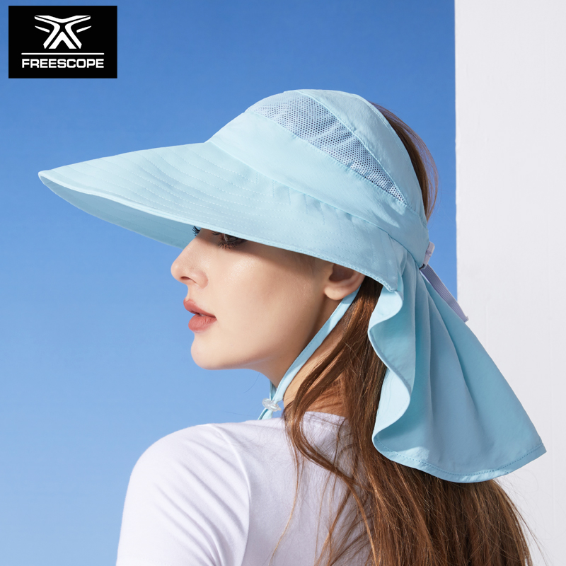 Sunscreen hat ultraviolet-proof Visors Covering her face Neck protection Sun hat outdoors Riding ventilation Large canopies Visorin the Accessories/Leather belt/Hat/Muffler , Hat  category - from Buy2taobao.com to provide professional Taobao agent buy service