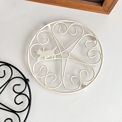 厨房台面餐桌砂锅铁艺隔热垫锅垫子耐高温防烫防热餐垫碗垫盘垫